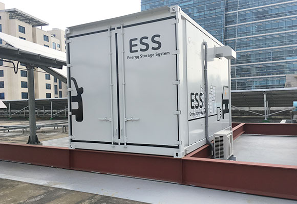 Korea Environment Corporation ESS Construction phot