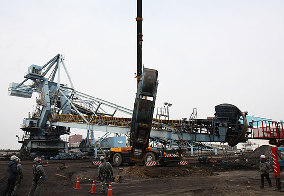 화력발전설비 공사 사진